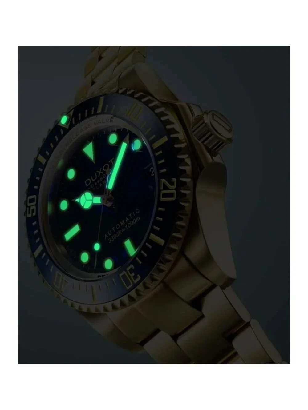 NWT Duxot Atlantica Automatic Blue Dial Men's Watch
